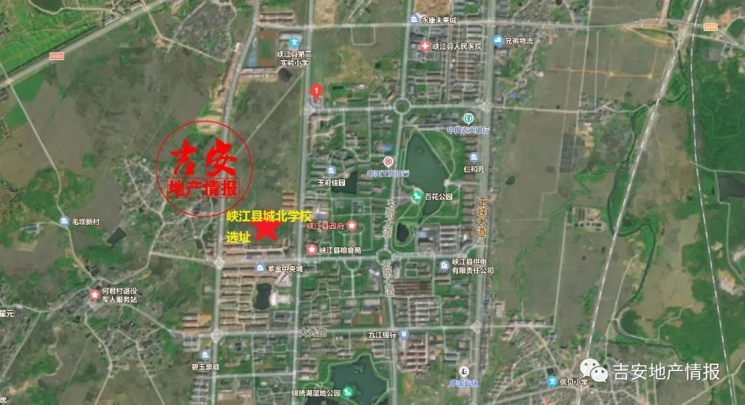 吉安市在建的学校,吉安县总投资100亿元