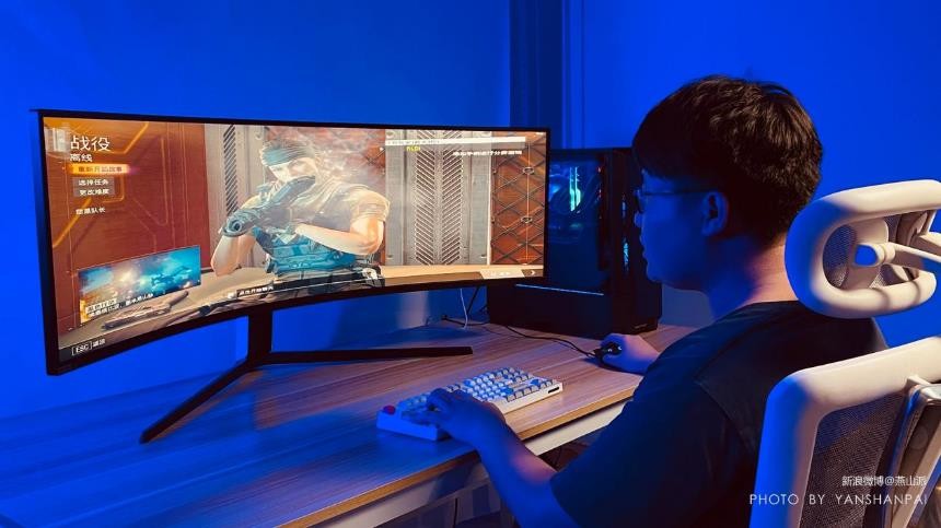 三星49英寸带鱼屏怎么分屏,三星49寸带鱼屏对比lg