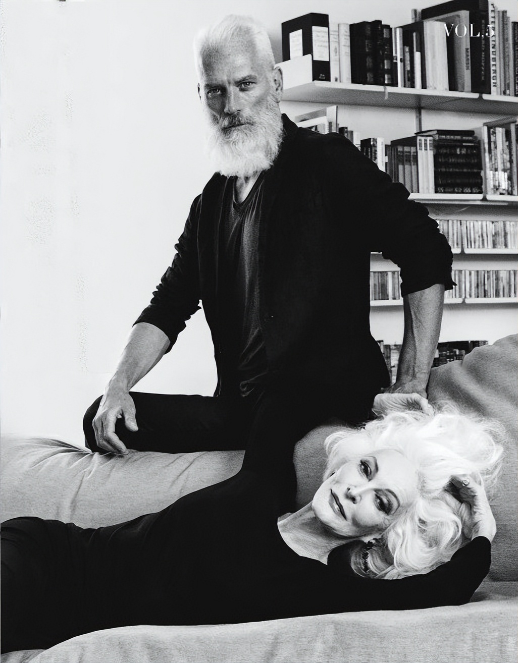 名模卡门20-80岁的成长历程,91岁超模卡门戴尔美了一辈子