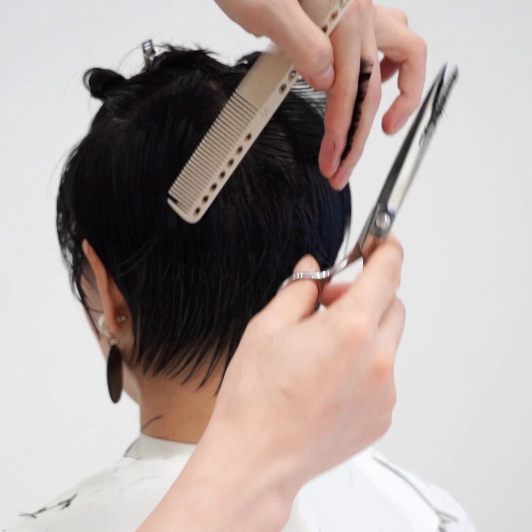 短发如何看起来有质感,有厚度有层次感的短发