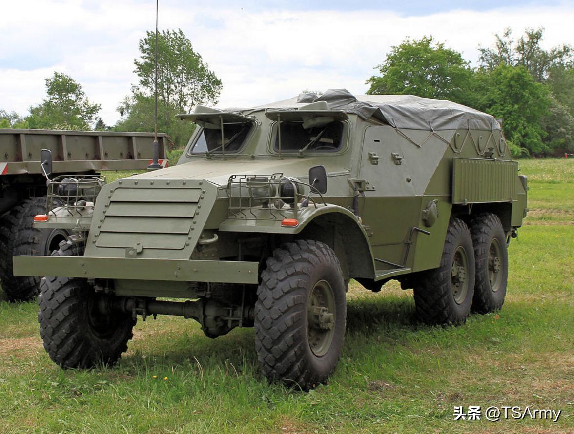 60年代的苏联装甲车,前苏联老式军车