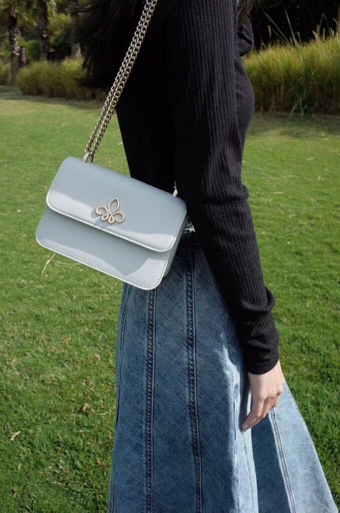 MK小众轻奢包包,chicwind小众轻奢真皮女包包