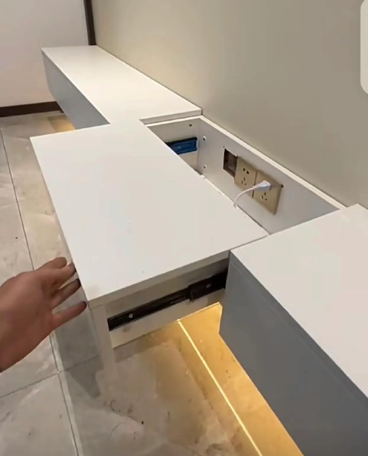 悬空成品电视柜最新款现代轻奢,电视柜改悬空电视柜多少钱