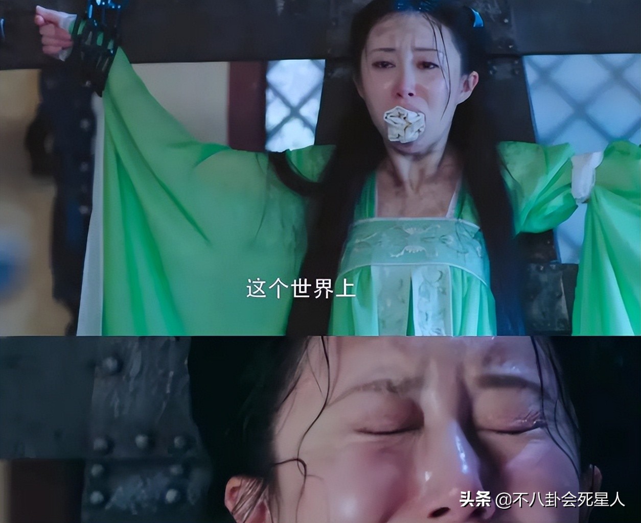 鞠婧祎8大离谱妆容：吐血不敢弄花半永久妆，守丧也要浓妆涂红唇