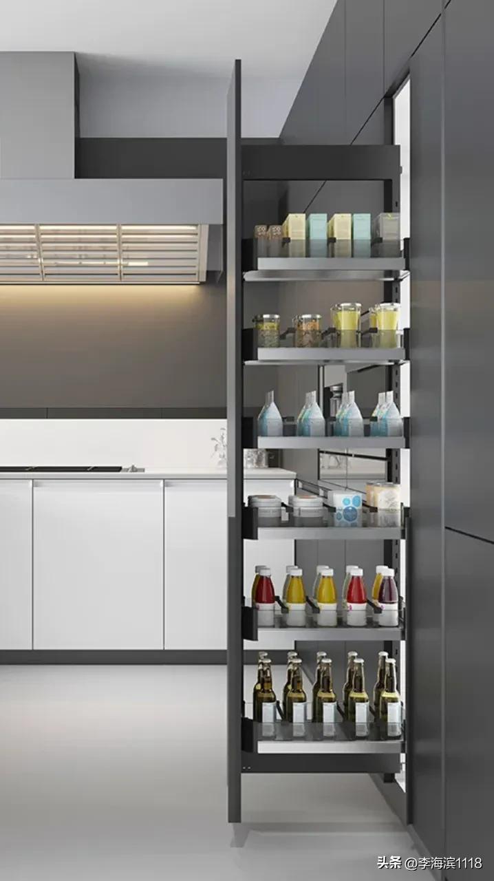 悍高橱柜厨房拉篮怎么使用,厨房拉篮怎么设计