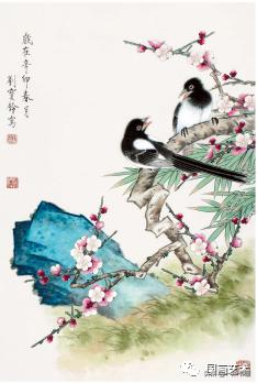 工笔国画花鸟鱼虫作品欣赏,工笔花鸟教学视频教程