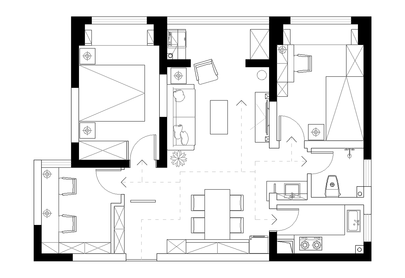 铺地板砖排版的效果图,铺地板砖从哪开始排版