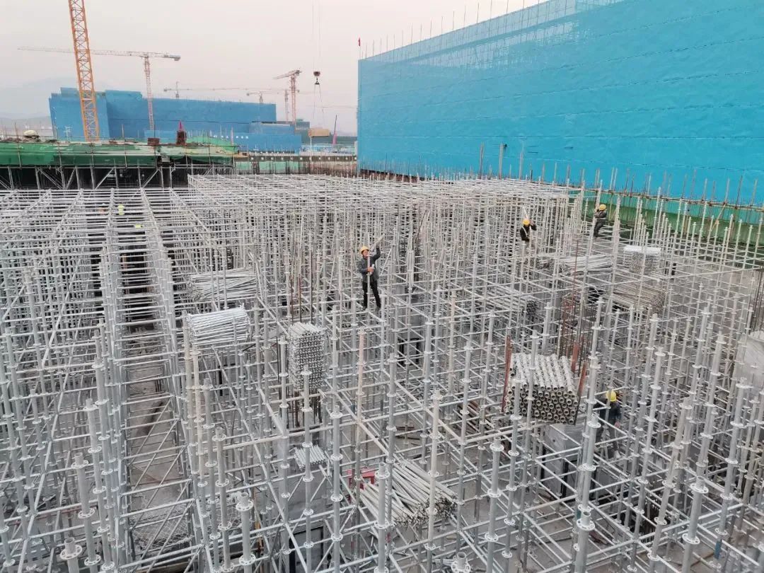 一吨盘扣式脚手架是多少米,套扣式脚手架一吨可以搭多少立方