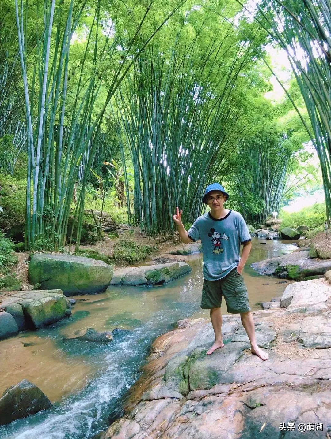 广州这个竹林溯溪胜地玩水,清凉避暑好去处山洞里一起来玩水