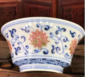 名匠观止墨龙盖碗,名匠观止景德镇