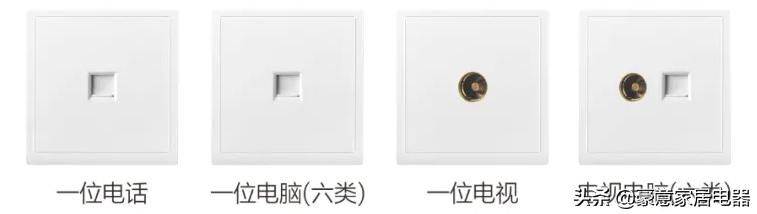 开关插座类型及选择,开关插座分明暗吗