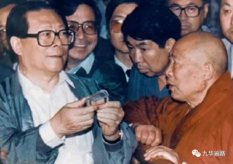 江*民泽**主席的佛教情怀