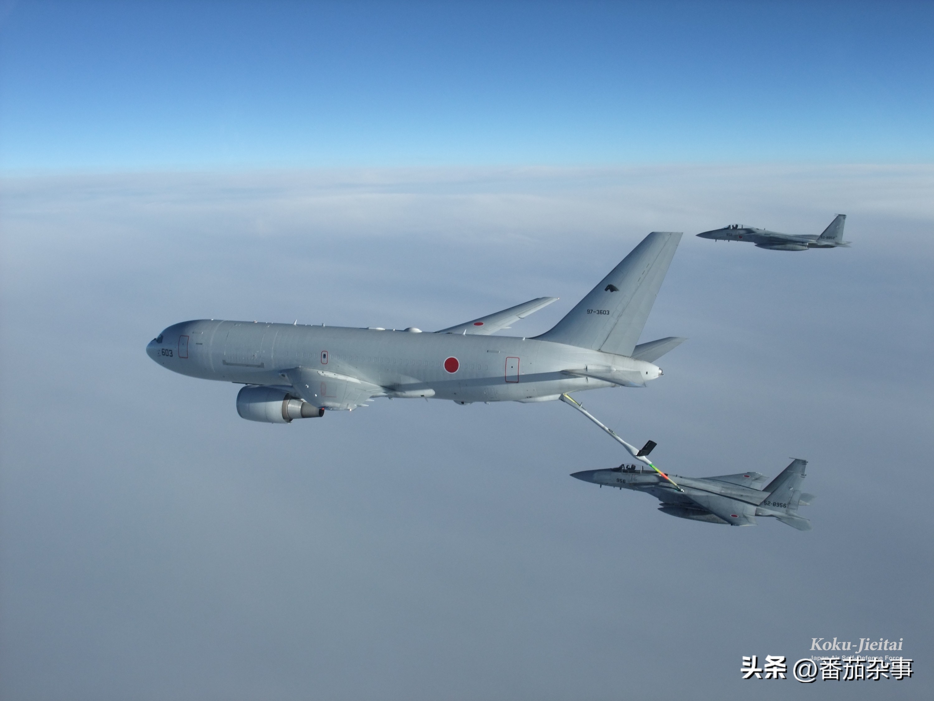 空自航程倍增器KC-767空中加油机（图集）