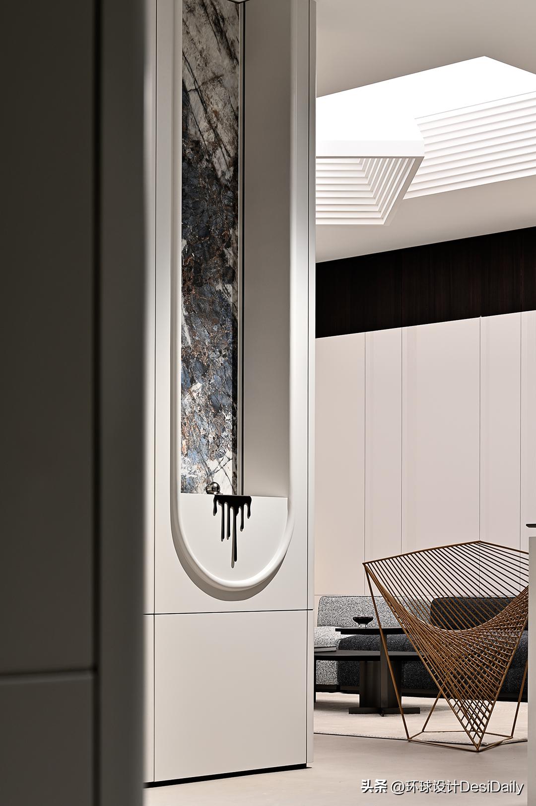 首发.刘捷｜680㎡极简顶复，空纳万境【环球设计3124期】