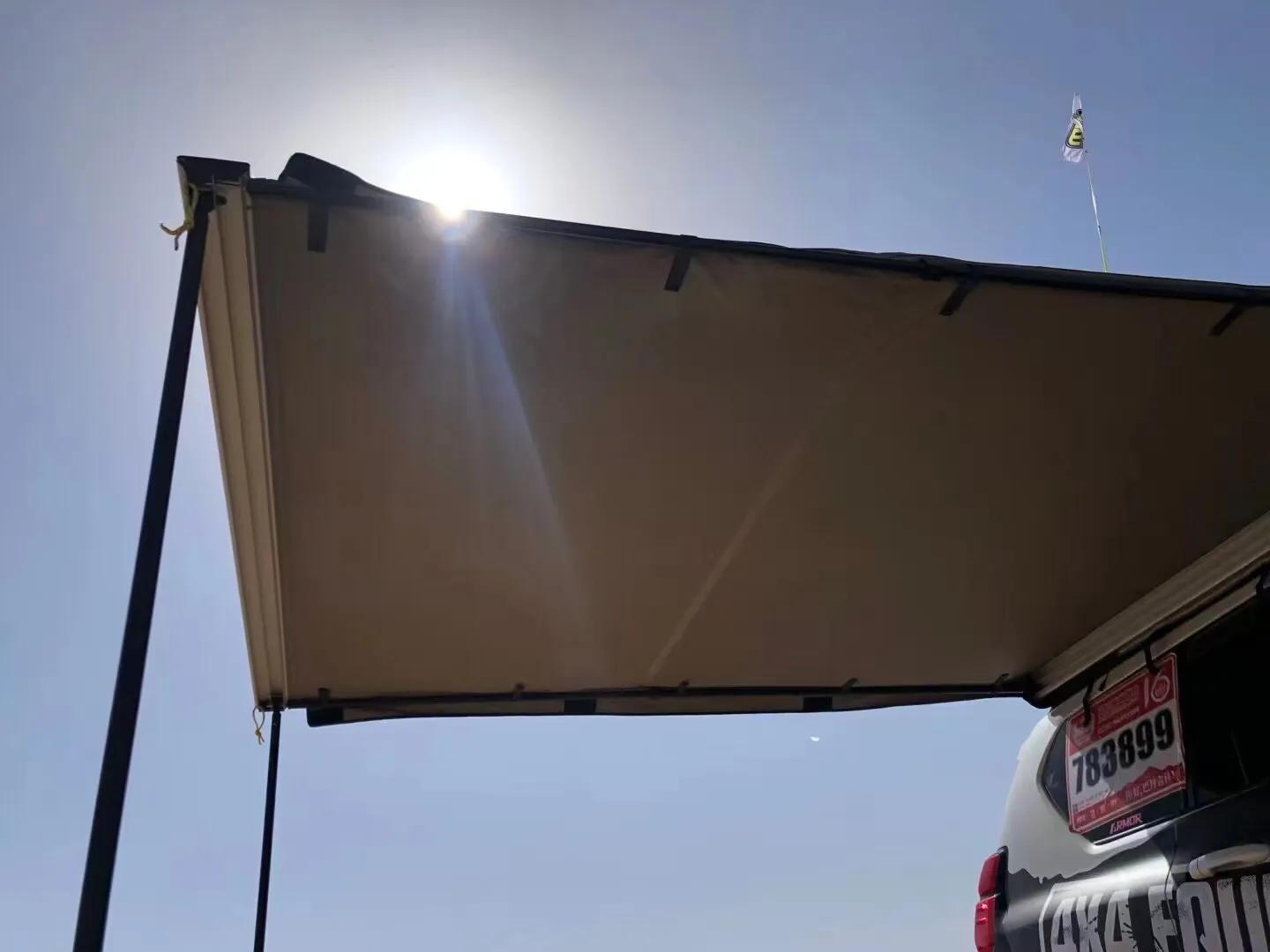 澳洲TJM遮阳帘 侧帐 天幕带灯防水 upf50防晒