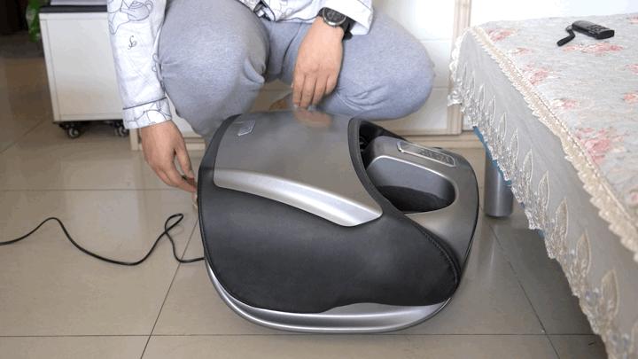瘦腿足底按摩仪,足疗机腿足一体测评
