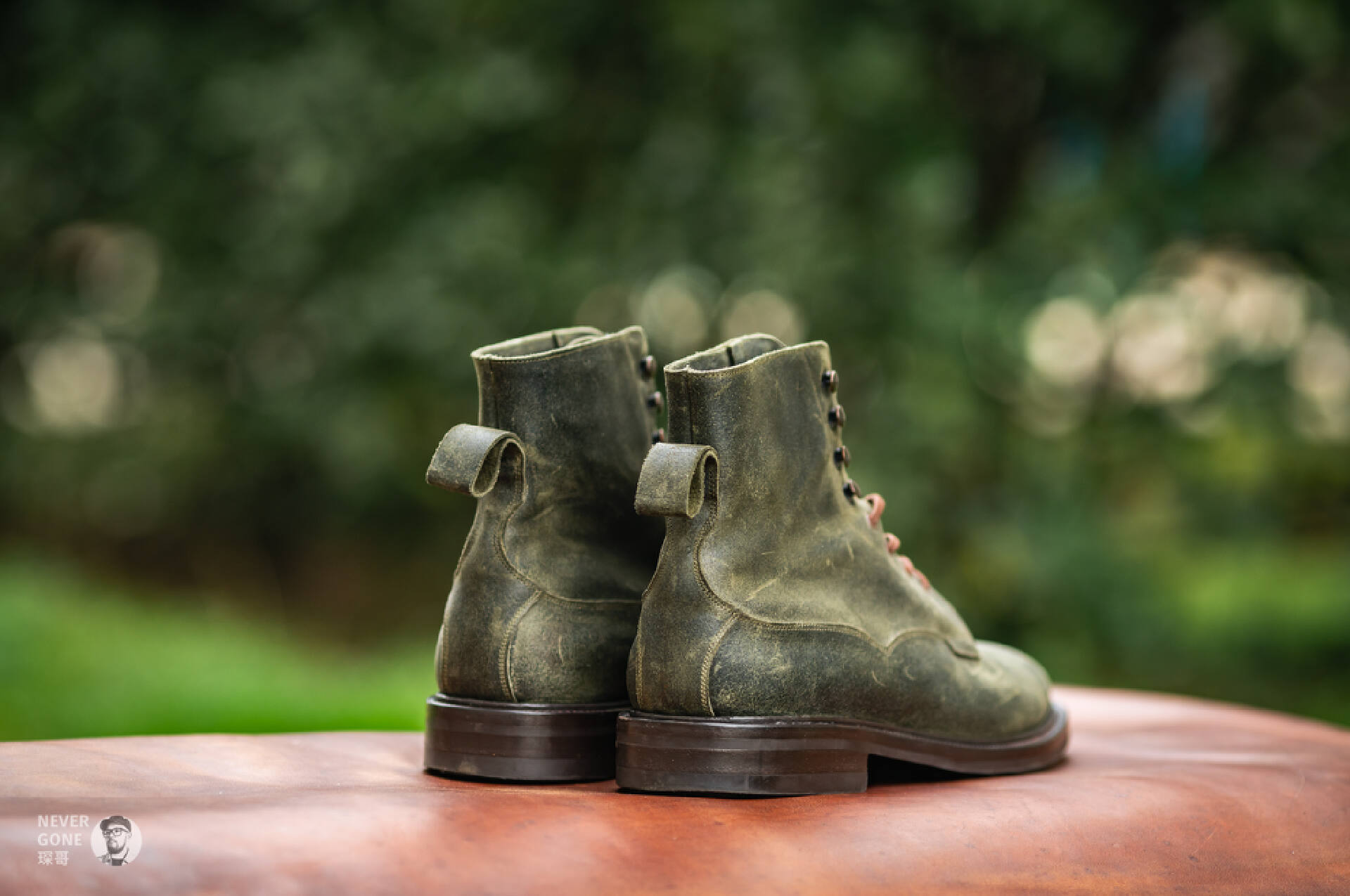 成功集邮EdwardGreen咔叽村靴：蜡翻毛Galway