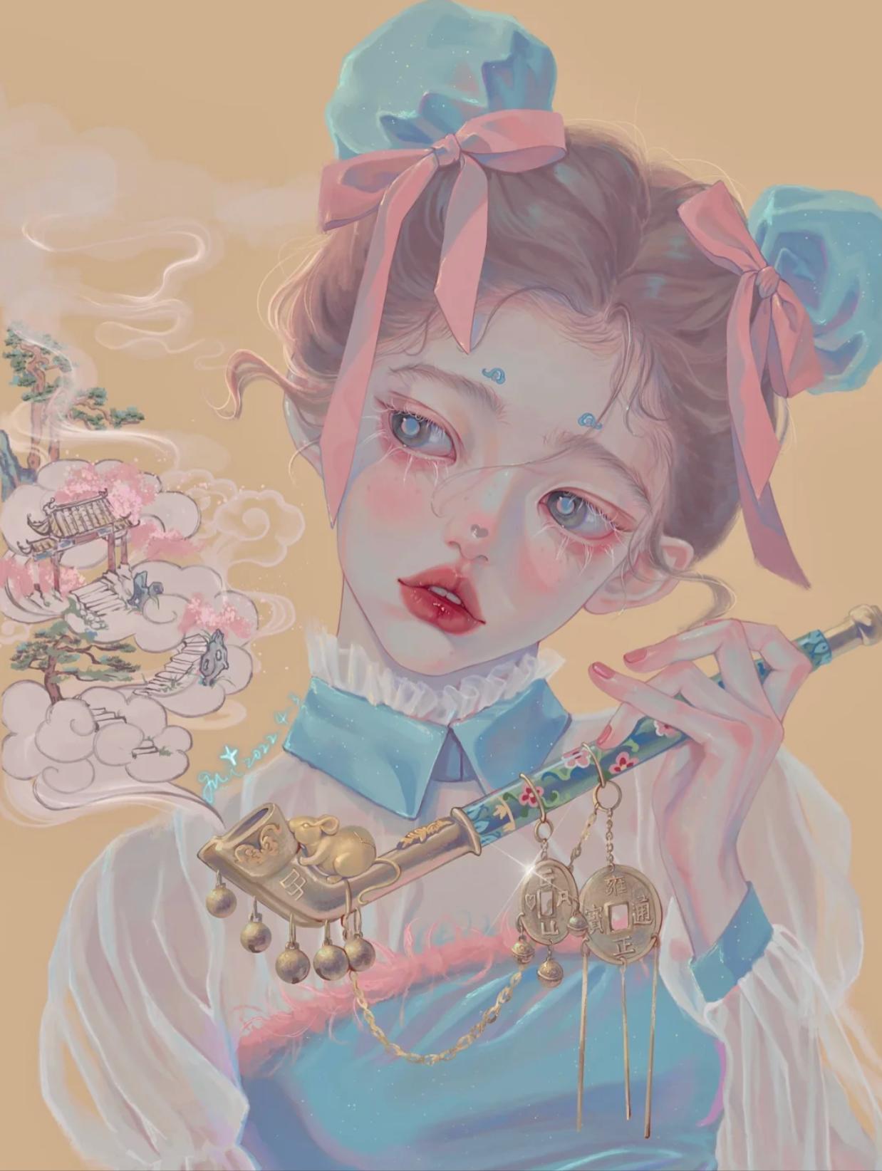 十二生肖萌萌拟人图片,十二生肖拟人化漫画兔子