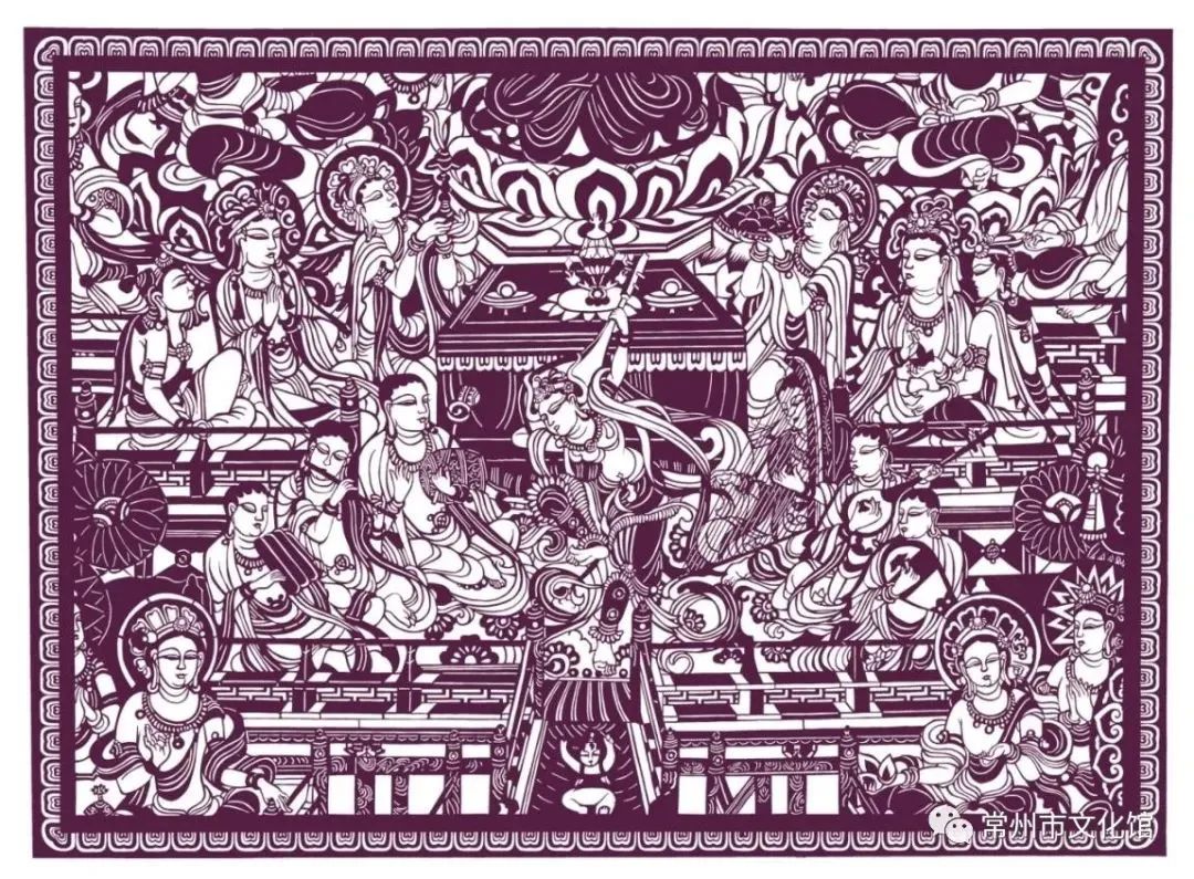 非遗传统刻纸,非遗刻纸文化