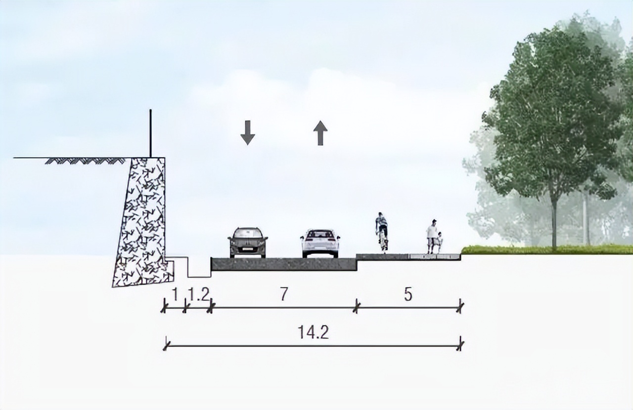 西海岸珠山路新建学校,大道直通