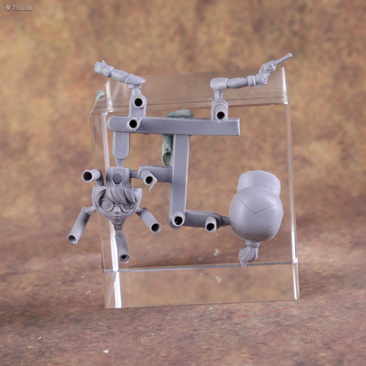 合金弹头模型第一弹,合金弹头3拼装模型