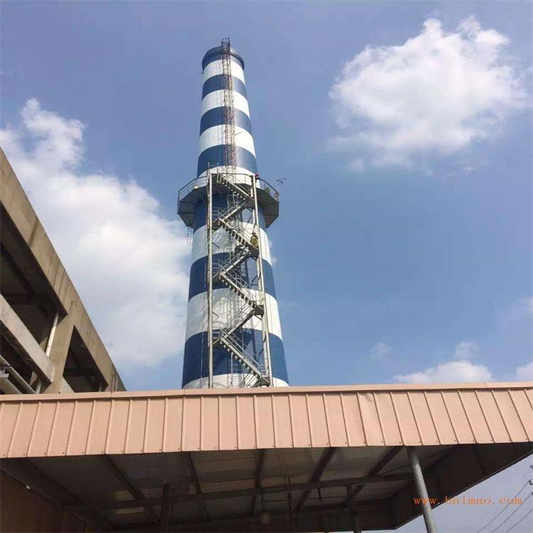 锅炉烟囱内壁防腐处理方法,燃气锅炉烟囱内壁防腐