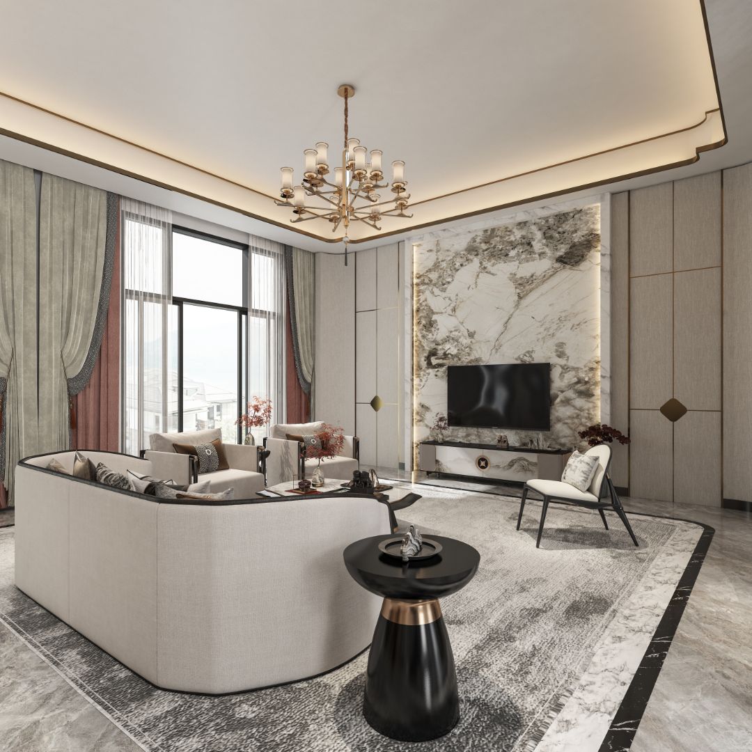 新中式名邸·古韵盎然，诗意流动的东方雅境