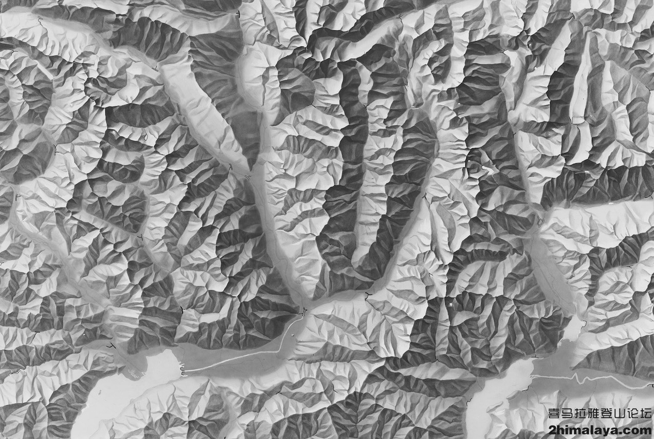 世界山脉地图简图手绘,世界地图的绘制方法