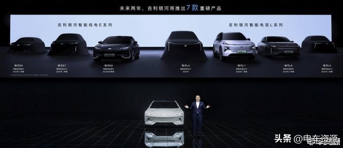 吉利银河l7原生智能座舱,吉利银河l7顶配版静态讲解