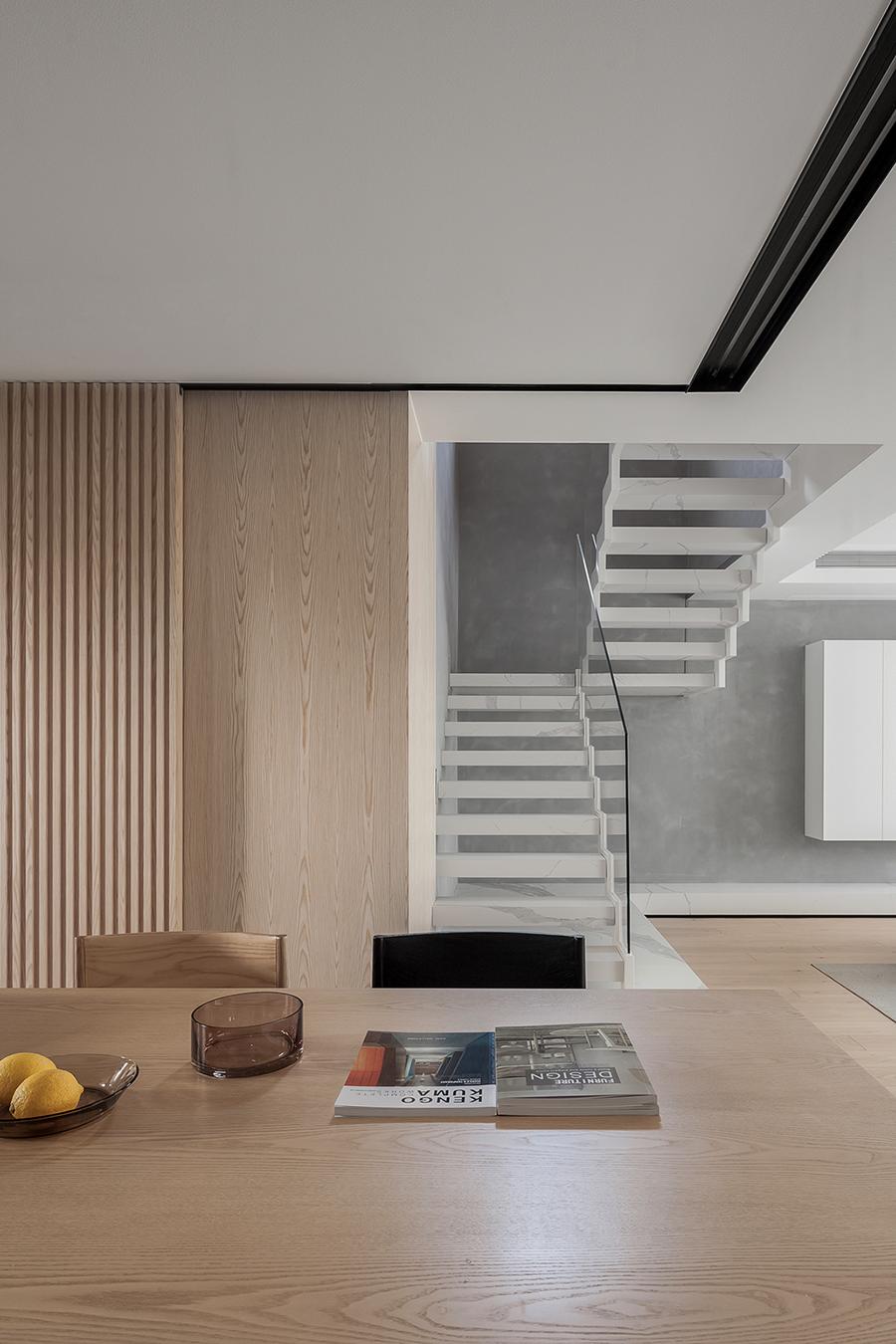 原木极简温暖风,极简原木风侘寂