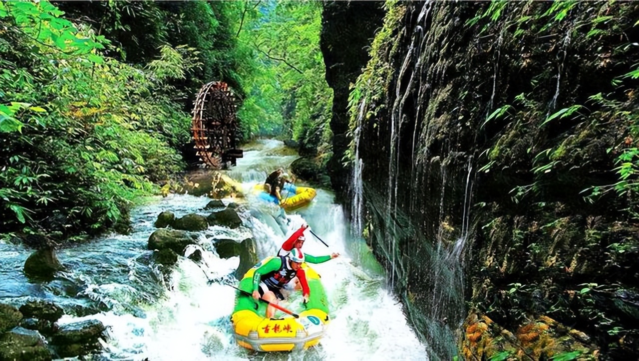 清远玄真古洞漂流最大落差,广东清远漂流惊险吗