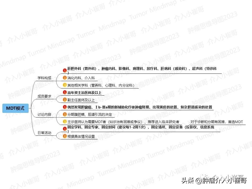 CSCO2023肿瘤思维导图胆囊癌诊疗指南