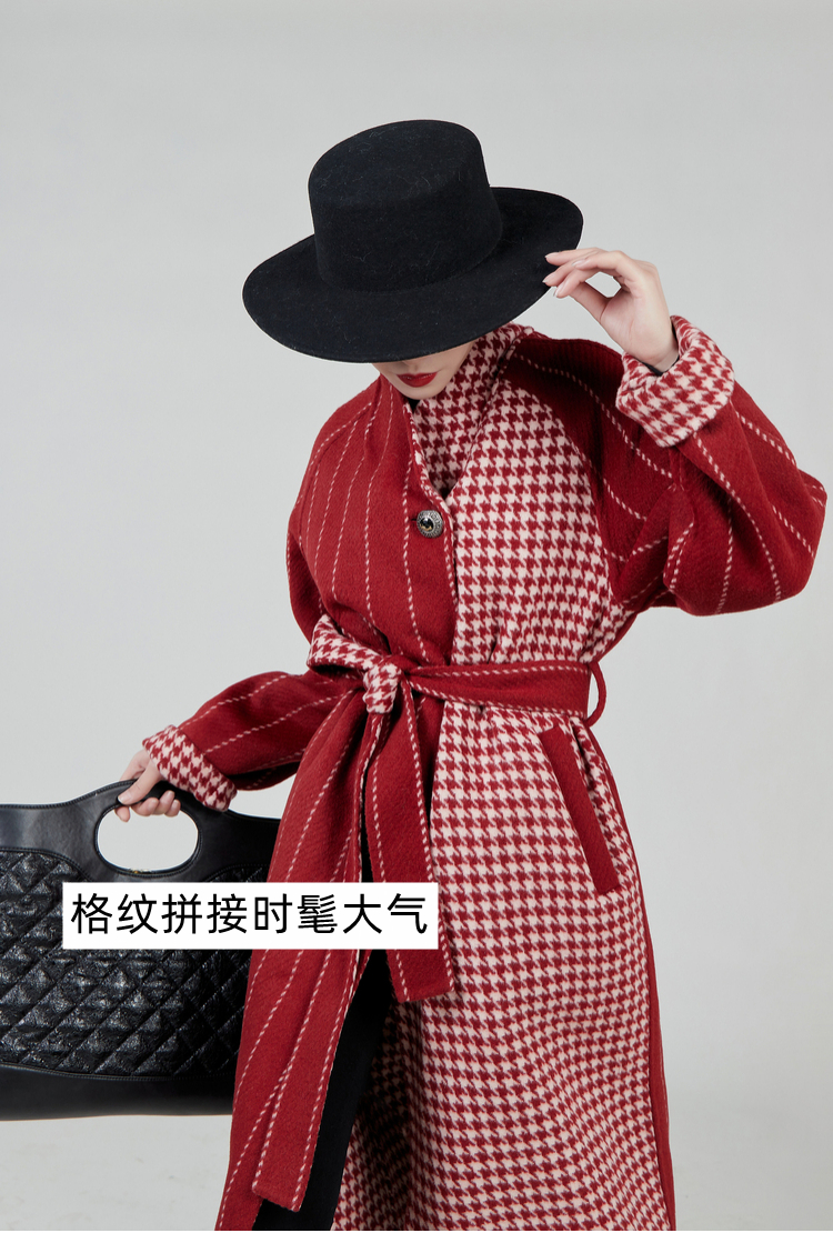 今年必买红色大衣,2023最新款红色大衣