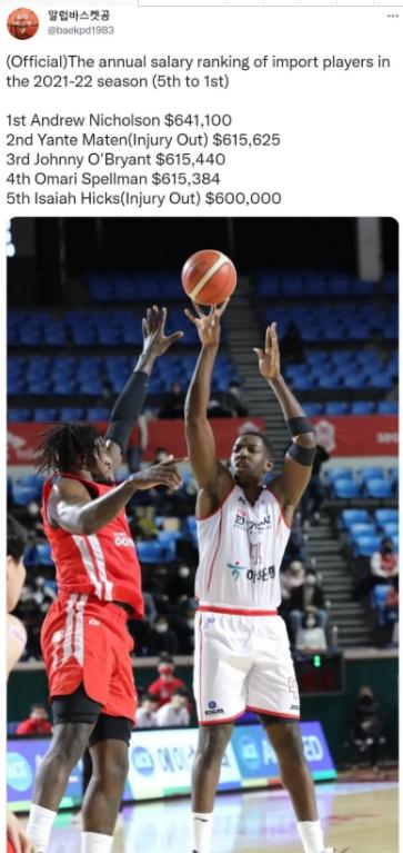 年薪64万美元！广东旧将加盟韩国创联盟第一高薪，CBA的钱太好赚