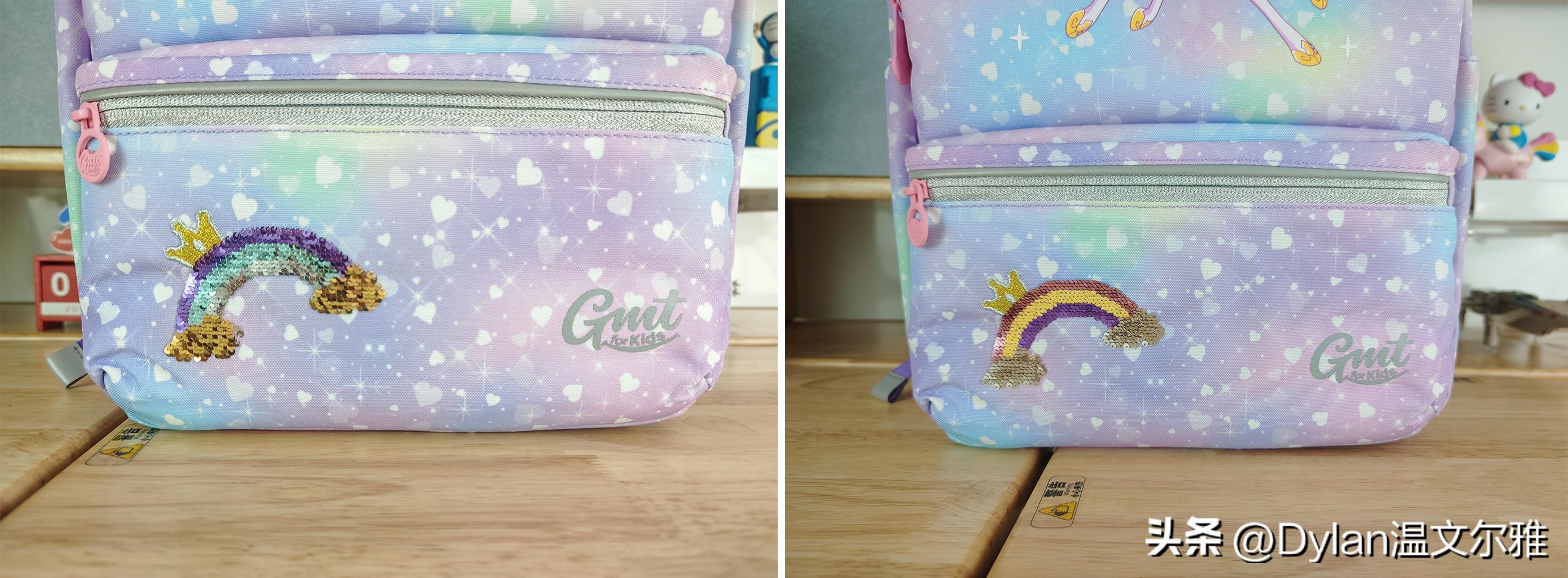 孩子开学必备的书包,小小肩膀大大的书包