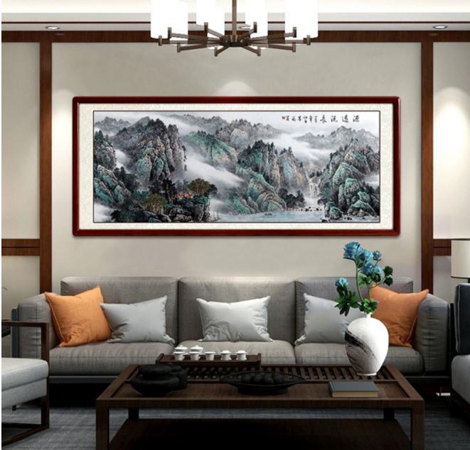 挂画搭配技巧让你的墙面不再孤单,客厅墙挂画以后还是空荡荡