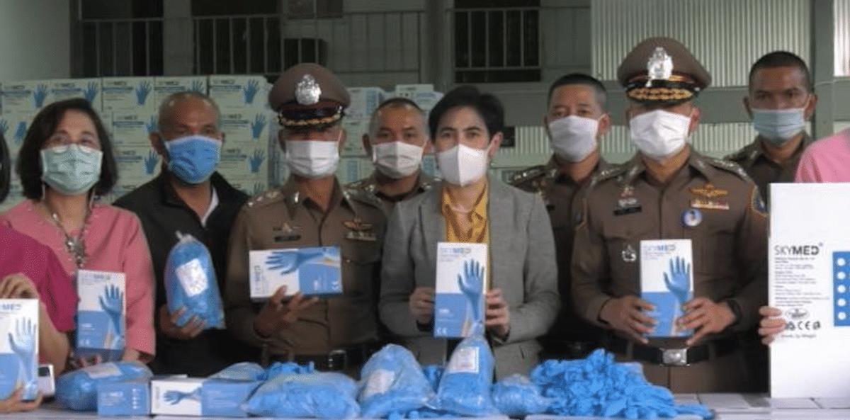 一次性医用手套有血迹,翻新医用手套流入美国