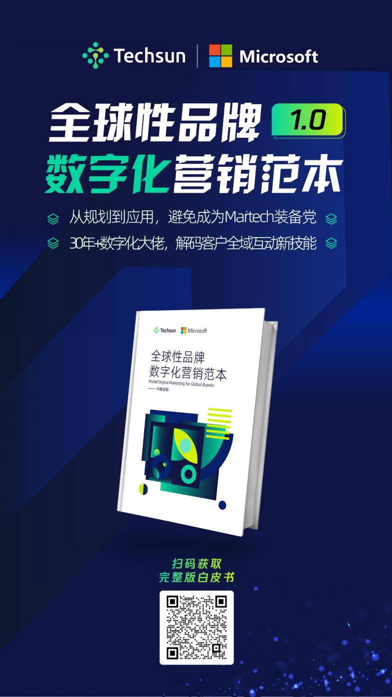 《全球性品牌数字化营销范本：中国经验》|Techsun联合微软发布