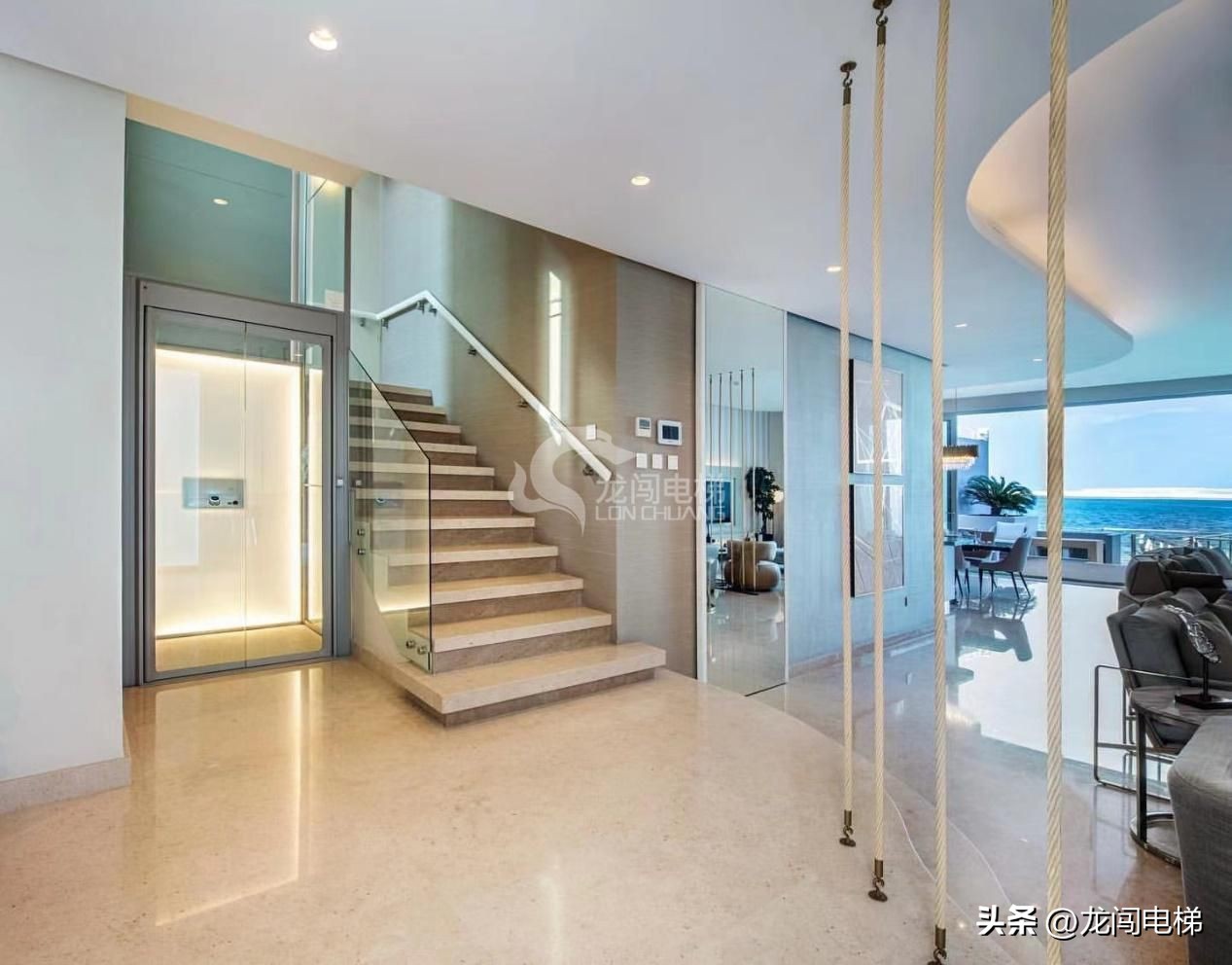 私人别墅电梯定制效果图,定制别墅电梯装修