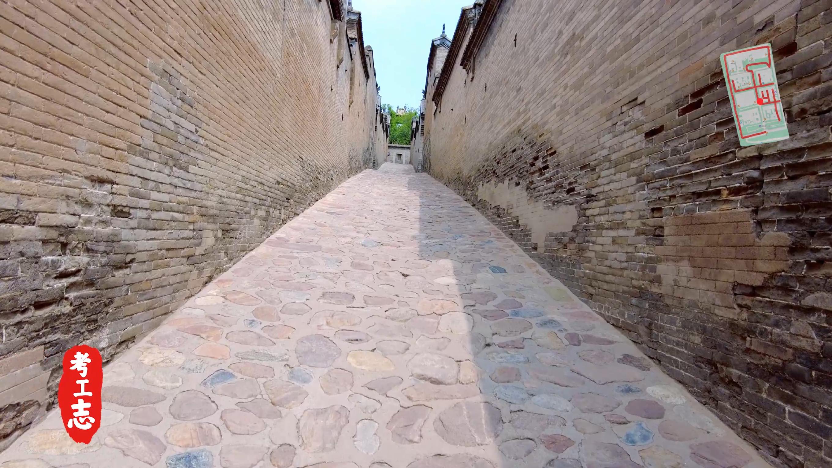 解读王家大院,王家大院从上往下看