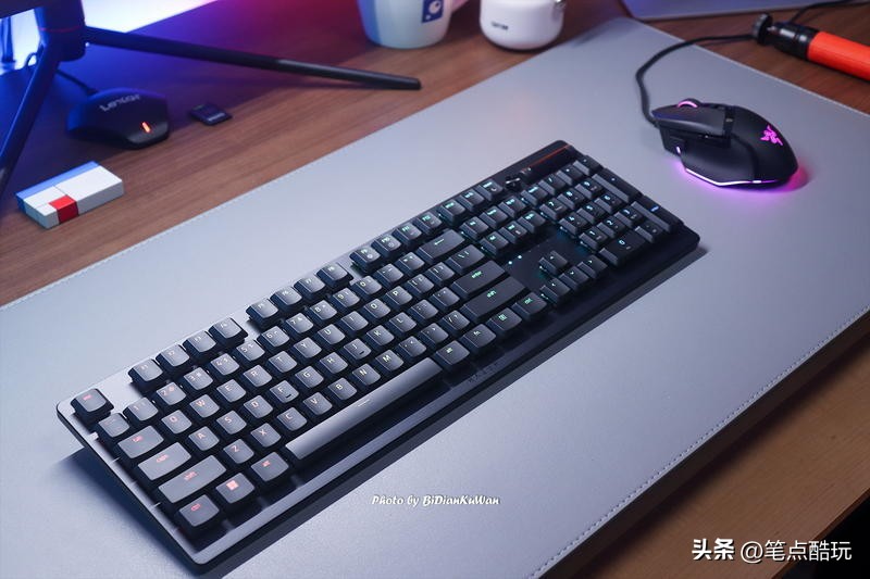 雷蛇噬魂金蝎v2紫轴无线版,雷蛇噬魂金蝎v2有线键盘膜