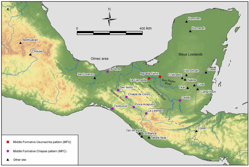 阿古达·费尼克斯的纪念建筑与玛雅文明兴起的相关研究（下）