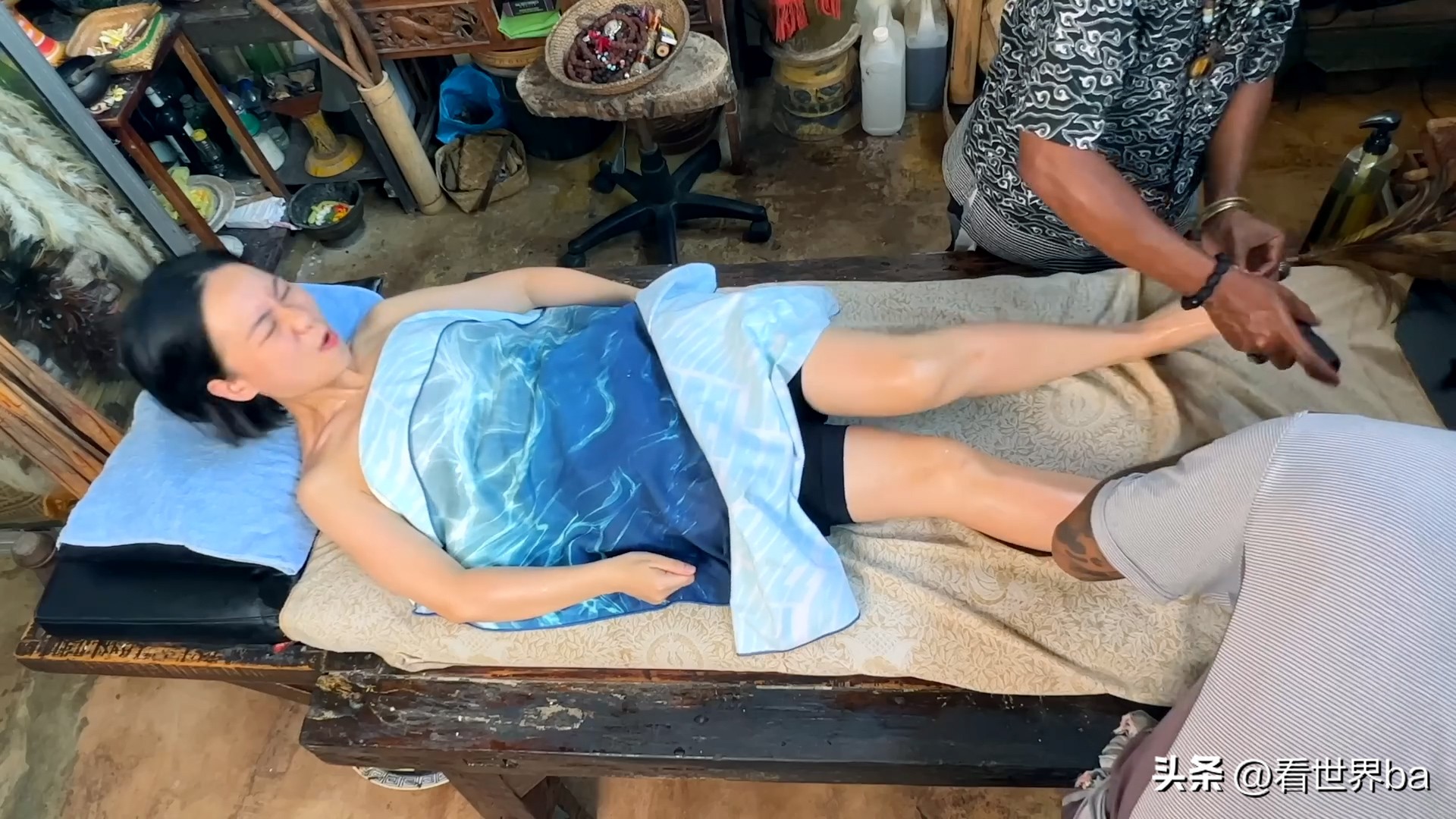 印度奇葩推拿,印尼奇葩传统完整版