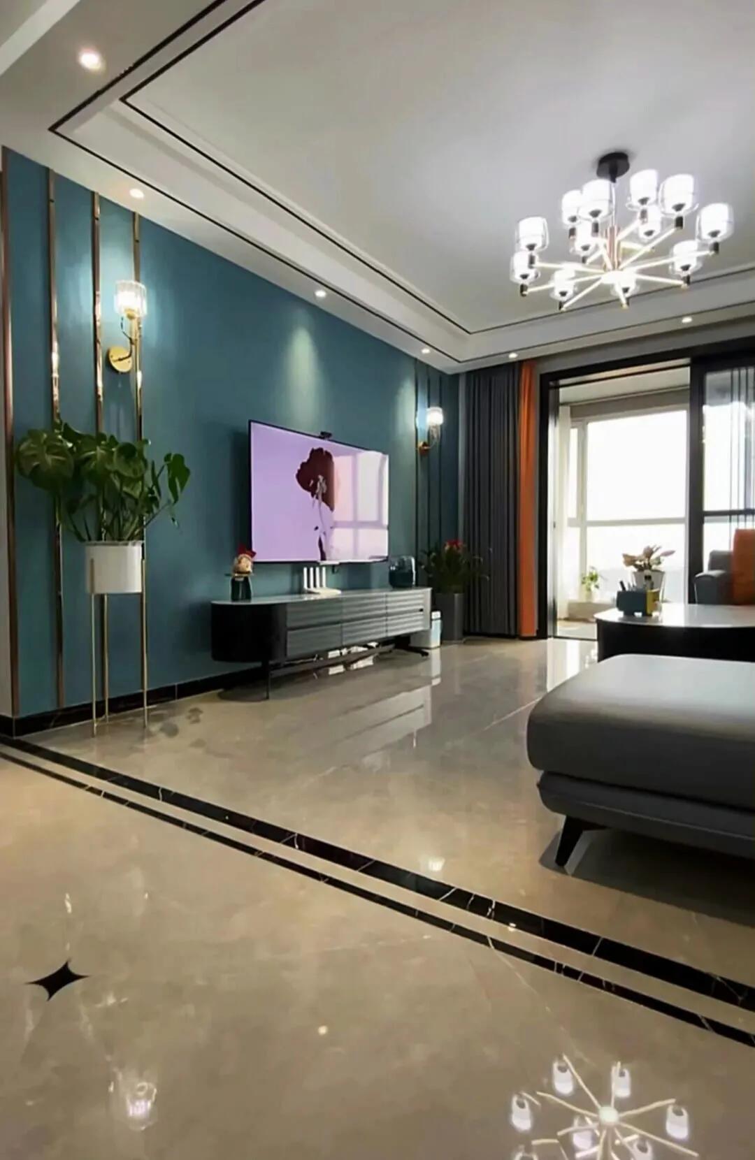 2019影视墙壁布效果图大全集,简约壁布影视墙图片大全集