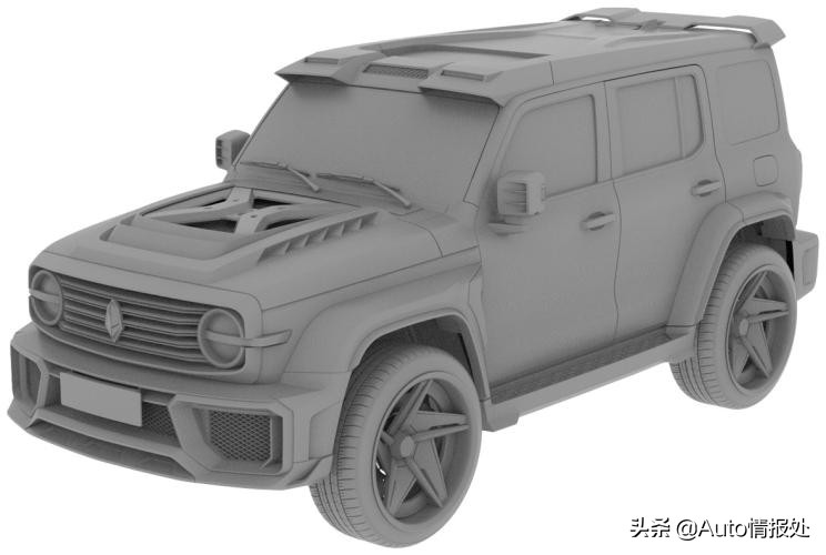 比赛博坦克还拉风，坦克300火星城市版专利图曝光，回头率十足