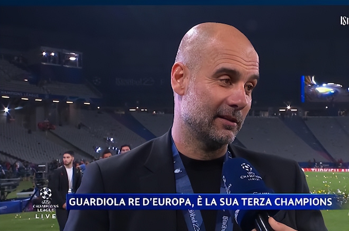 曼城登顶欧冠,曼城登顶足总杯加冕国内三冠王