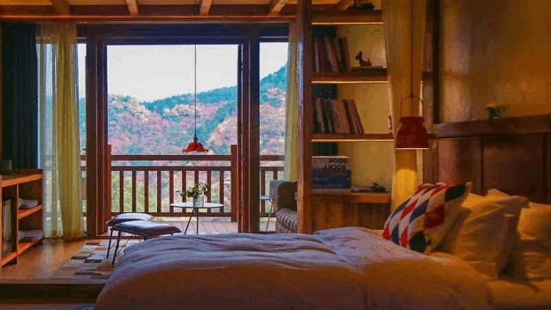 济南九如山秋色美如画,济南九如山秋天景色