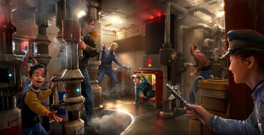 美国迪士尼星球大战酒店,全球高档酒店沉浸式体验