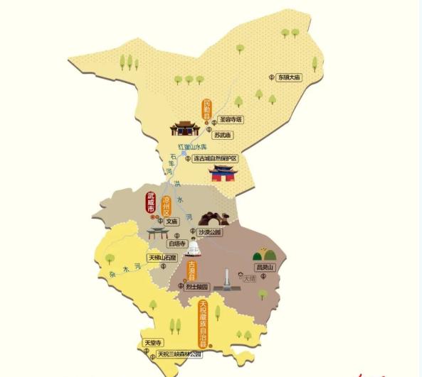 武威曾经全国第三大城市,甘肃曾经的第三大城市