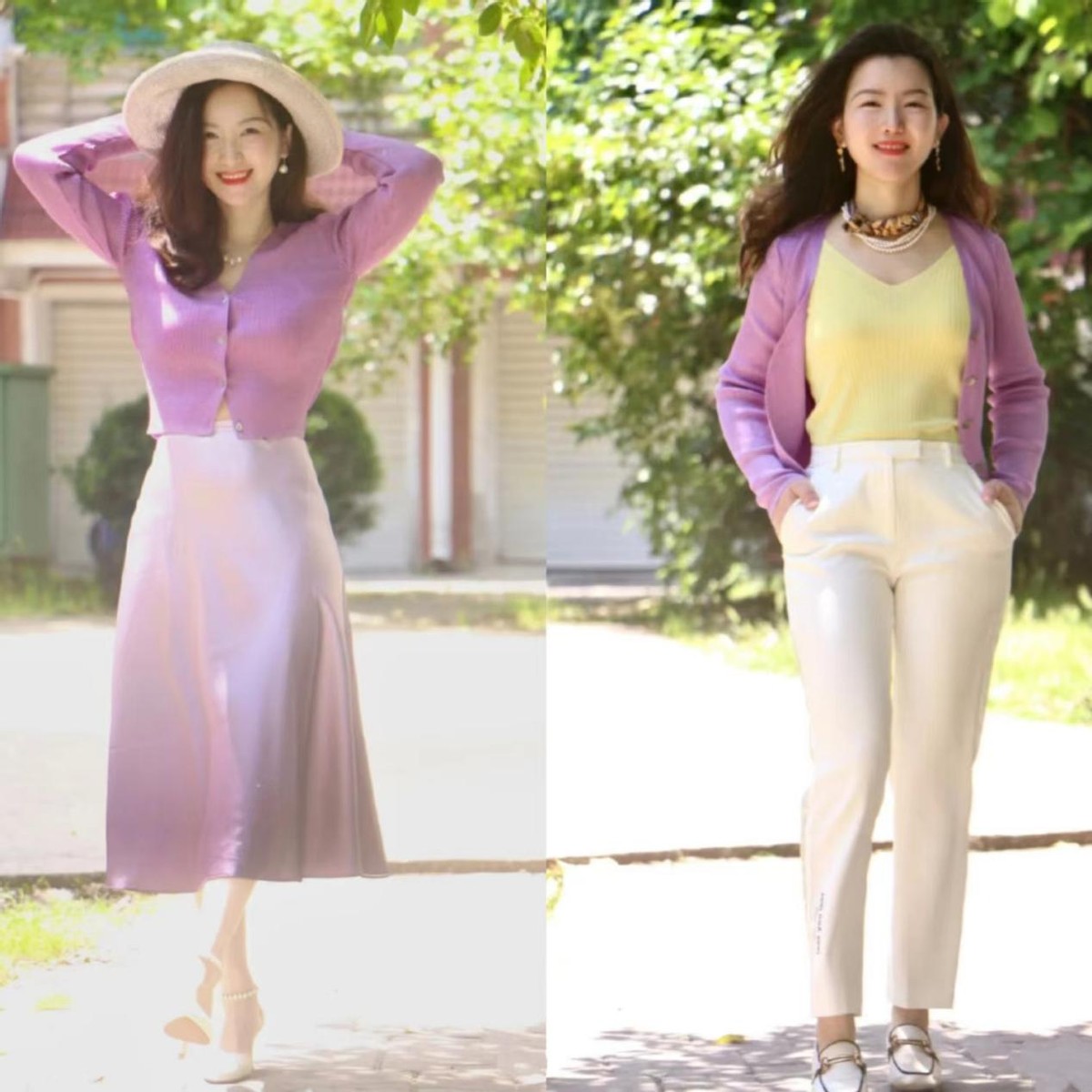 145-150矮个子牛仔衬衫遮臀,矮个子梨形身材露腿穿搭